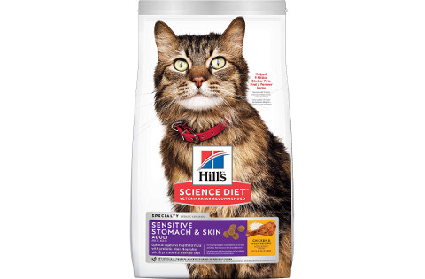 hills-science-diet-sensitive-stomach-skin-cat-food480 Hill's Science Diet Sensitive Stomach and Skin Cat Food