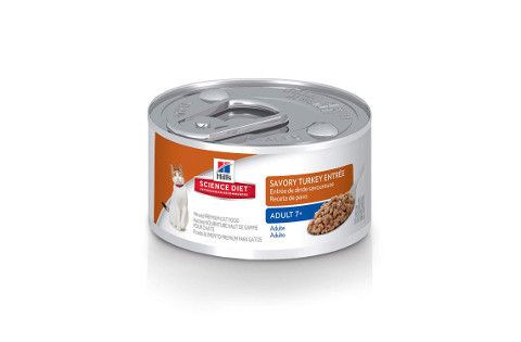 Hill's Science Diet Wet Cat Food Savory Turkey