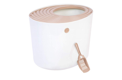 iris-top-entry-litter-box480 IRIS top entry litter box with scoop